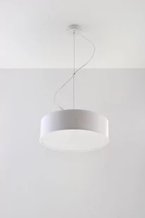 Sollux Lighting Lampa Wisząca Arena biała mała - SL.0117 - Lampy sufitowe - miniaturka - grafika 1