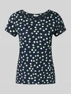 Koszulki i topy damskie - T-shirt o kroju regular fit z czystej bawełny - miniaturka - grafika 1