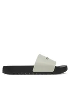 Klapki i japonki męskie - Calvin Klein Klapki Chunky Pool Slide Rub HM0HM01063 Szary - miniaturka - grafika 1