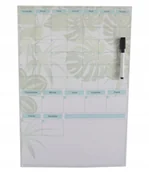 Magnesy - MAGNETYCZNY PLANER SUCHOŚCIERALNY - monstera - miniaturka - grafika 1