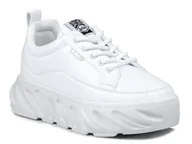 Sneakersy damskie - Buty sneakersy damskie białe sportowe na platformie Lee Cooper 2713L-37 - miniaturka - grafika 1