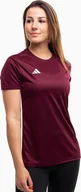 Koszulki i topy damskie - Adidas Koszulka damska adidas Tabela 23 Jersey bordowa IB4930 M - miniaturka - grafika 1