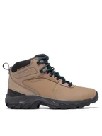 Buty trekkingowe męskie - Columbia Trekkingi Newton Ridge Wp Omni-Heat II 2056191 Brązowy - miniaturka - grafika 1