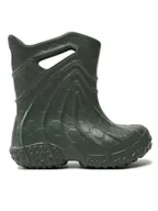 Buty dla dziewczynek - Reima Kalosze Amfibi 5400058A Zielony - miniaturka - grafika 1