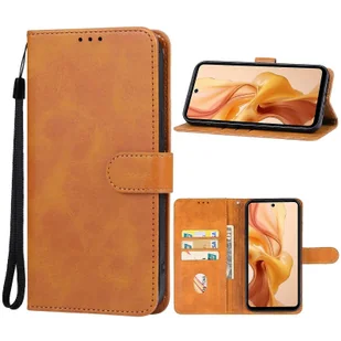 Do skórzanego etui na telefon Ulefone Note 18 Ultra 5G Brown - Etui i futerały do telefonów - miniaturka - grafika 1