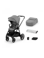 Wózki dziecięce - Kinderkraft Nea wózek spacerowy Platinum grey - miniaturka - grafika 1