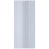 Panele ścienne i boazeria - Panele ścienne 3D Lamel rolowany 90x40 cm Biały - miniaturka - grafika 1