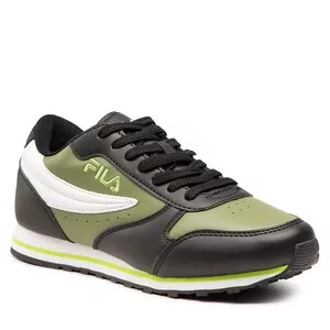 Buty dla chłopców - Sneakersy Fila - Orbit Low Teens FFT0014.63031 Loden Green/Black - grafika 1