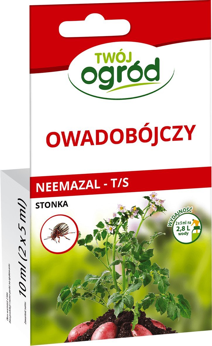 NeemAzal T/S Stonka 10ml 2 x 5ml azadyrachtyna A Twój Ogród - środek owadobójczy