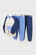 Komplety dla niemowląt - Mayoral dres niemowlęcy kolor niebieski - miniaturka - grafika 1