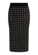 Spódnice - faina Spódnica z dzianiny damska 11025236, czarny, XL-XXL - miniaturka - grafika 1
