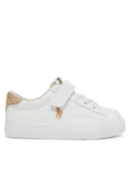 Buty dla dziewczynek - Polo Ralph Lauren Sneakersy RF104099 Biały - miniaturka - grafika 1