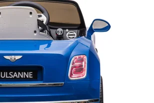 Auto Na Akumulator Bentley Mulsanne Niebieski Lakierowany - Tory, garaże, parkingi - miniaturka - grafika 7