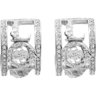 Kolczyki - Guess Kolczyki LOVE FLOWERS - miniaturka - grafika 1