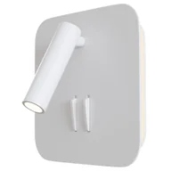 Lampy ścienne - Lampa LED kinkiet Los 176 C175-WL-01-6W-W LED 9W tuba biała - miniaturka - grafika 1