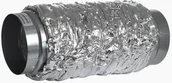 Akcesoria do wentylacji i klimatyzacji - Tłumik kanałowyAKU-COMP, do elastycznych połączeń w systemach wentylacyjnych, długość max. 0,6mm, średnica 200mm - miniaturka - grafika 1