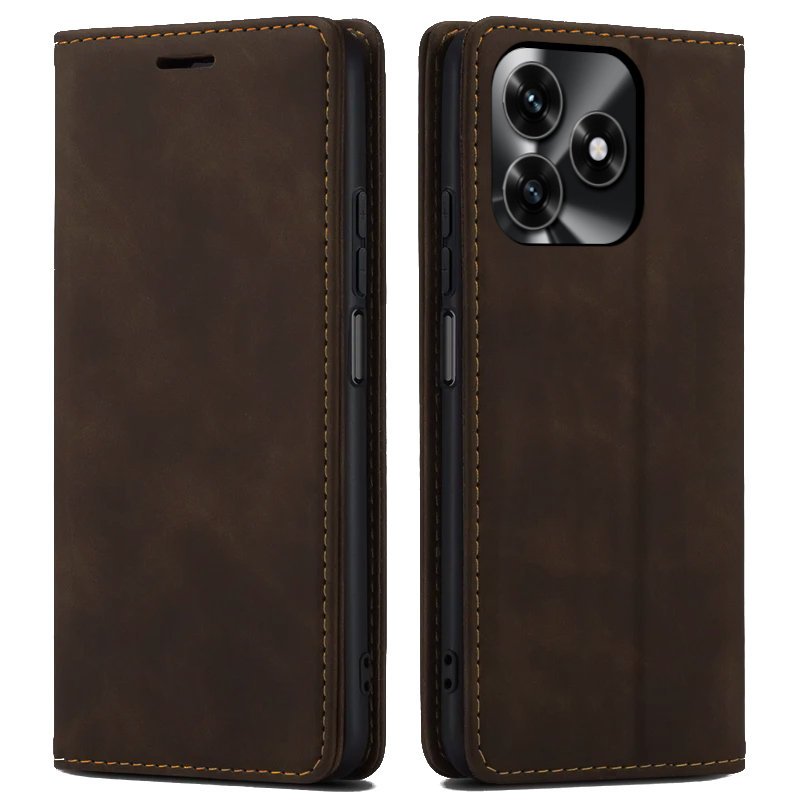 Etui do Honor X5C Plus PORTFELOWE SKÓRZANE ZAMYKANE NA KLAPKĘ