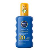 Nivea Polska Sun Protect & Moisture nawilżający balsam ochronny w sprayu SPF 20 200 ml 1145188