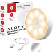 Lampy stojące - Lampka lampa LED czujnik ruchu zmierzchu nocna Alogy Sensor Light Bezprzewodowa oświetlenie meblowe Światło ciepłe 3000k - miniaturka - grafika 1