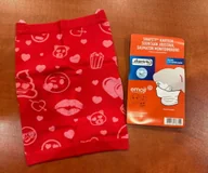 Apaszki i szaliki damskie - Emoji bandana wielofunkcyjna komin 6-12lat - miniaturka - grafika 1