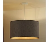 Lampy sufitowe - Duolla - Żyrandol na lince ROLLER ECO RECYCLING 1xE27/15W/230V śr. 45 cm brązowy - miniaturka - grafika 1