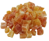 Owoce świeże i suszone - Papaja kandyzowana niebarwiona - KOSTKA 0.5 kg - miniaturka - grafika 1