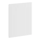 Fronty meblowe - Mexen Rivel front ryflowany do korpusu szafki łazienkowej 35 x 43,5 cm, biały mat - 91A21-0350-470-1-01 - miniaturka - grafika 1