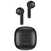 Słuchawki - USAMS IA series BHUIA01 (US-IA04) czarne - miniaturka - grafika 1