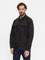 Kurtki męskie - Calvin Klein Kurtka przejściowa Recycled Light Shirt Jacket K10K107136 Czarny Regular Fit - miniaturka - grafika 1