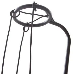 Lampa stojąca Lindby Elira, czarna, metal, 150 cm wysokości, E27 - Lampy stojące - miniaturka - grafika 4