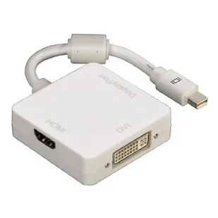 Hama mini DisplayPort - DVI/DisplayPort/HDMI przej$246ciówka 00053245 - Złącza, przejściówki, adaptery - miniaturka - grafika 2
