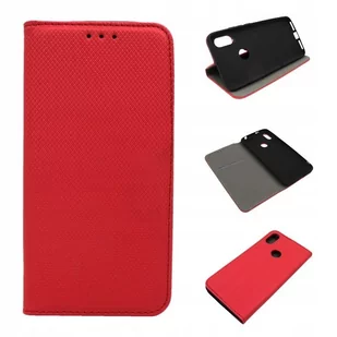 Etui Do Xiaomi Redmi S2 Smart Magnet Czerwony Obudowa Pokrowiec Case - Etui i futerały do telefonów - miniaturka - grafika 1