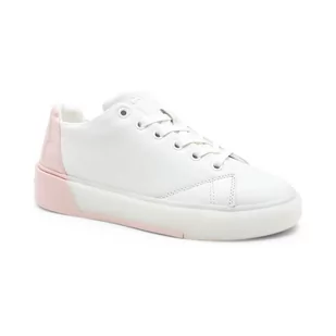 Calvin Klein Skórzane trampki - Trampki damskie - miniaturka - grafika 1