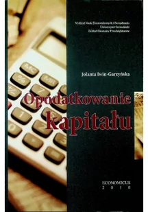 Opodatkowanie kapitału Dedykacja autora - Biznes - miniaturka - grafika 1