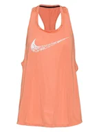 Koszulki sportowe damskie - Nike Top sportowy w kolorze pomarańczowym - miniaturka - grafika 1