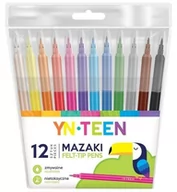 Przybory szkolne - Interdruk Mazaki YN TEEN 12 kolorów - miniaturka - grafika 1