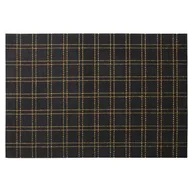 Obrusy i serwetki - Podkładka Avilia 45 x 30 cm kratka czarno-złoty - miniaturka - grafika 1