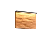 Lampy ścienne - KALEA 255510130 kinkiet podświetlania deska LED 7,5W 3000K 3stepDim wykończenie czarne - miniaturka - grafika 1