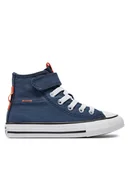 Buty dla chłopców - Converse Trampki Chuck Taylor All Star Easy On Utility A07387C Granatowy - miniaturka - grafika 1