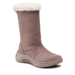 Kozaki Skechers On The Go Midtown 144299/DKTP Szary - Kozaki damskie - miniaturka - grafika 1