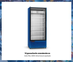 Szafa chłodnicza przeszklona SCh-S 825 ECOline RAPA - Szafy i witryny chłodnicze - miniaturka - grafika 8