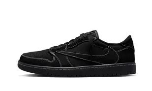 Air Jordan 1 Low SP Travis Scott Black Phantom - Buty sportowe męskie Air Jordan 1 Low SP Travis Scott Black Phantom - Buty sportowe męskie - miniaturka - grafika 1