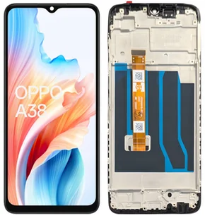 WYŚWIETLACZ EKRAN LCD DO OPPO A38 RAMKA - Części serwisowe do telefonów - miniaturka - grafika 1