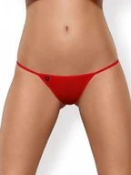 Majtki damskie - Bielizna-Luiza stringi czerwone L/XL - miniaturka - grafika 1