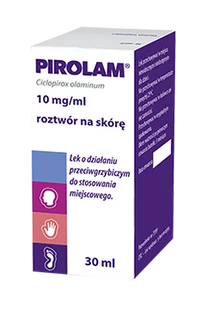 PIROLAM Płyn na skórę 30 ml - Witaminy i minerały - miniaturka - grafika 1