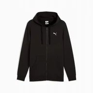 Bluzy męskie - PUMA BLUZA ESS SMALL LOGO FULL-ZIP TR 68677601 r XXL - miniaturka - grafika 1