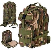 Plecaki - Plecak Taktyczny Wojskowy Turystyczny 25L Moro - miniaturka - grafika 1