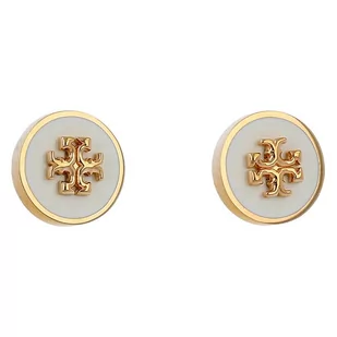 Kolczyki Tory Burch Kira 90547 Tory Gold / New Ivory - Kolczyki - miniaturka - grafika 1