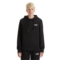 Bluzy męskie - Bluza unisex DIADORA HOODIE FZ LOGO - miniaturka - grafika 1