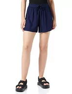 Spodenki damskie - VERO MODA Women's VMBUMPY WVN NoOS szorty, granatowy, S, granatowy blezer, S - miniaturka - grafika 1